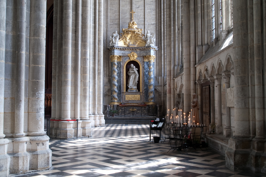 L’interieur – La cathédrale Notre-Dame d’Amiens