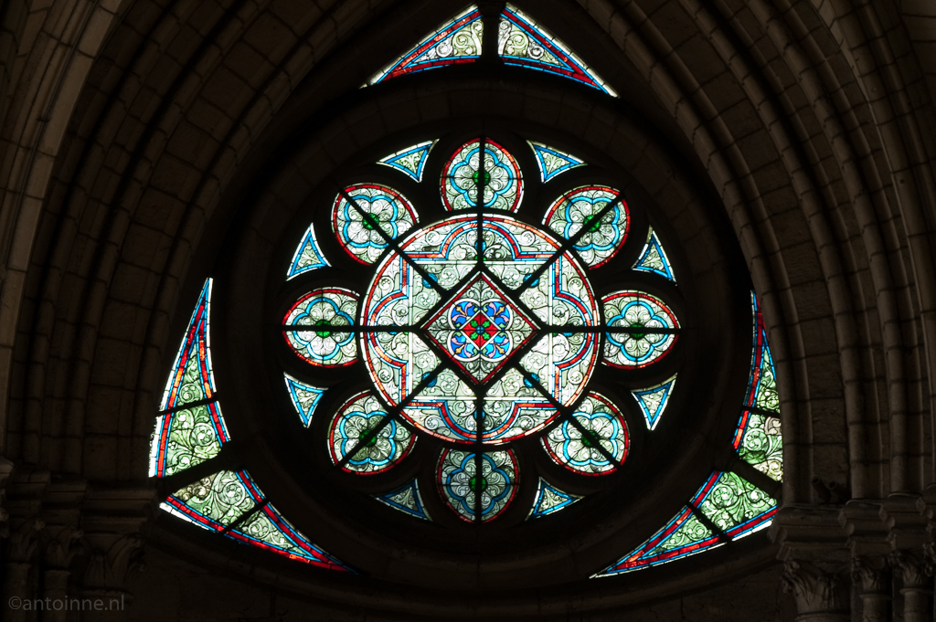 Stained glass (La cathédrale Notre-Dame d’Amiens)