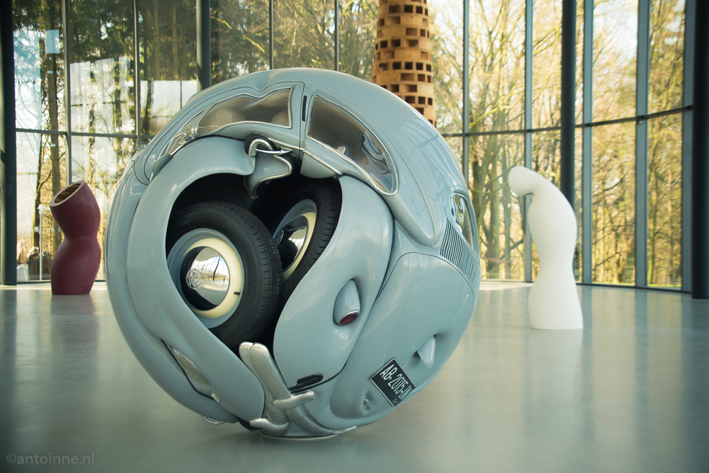 Beetle Sphere by Ichwan Noor (Skulpturen­park Wald­frieden)