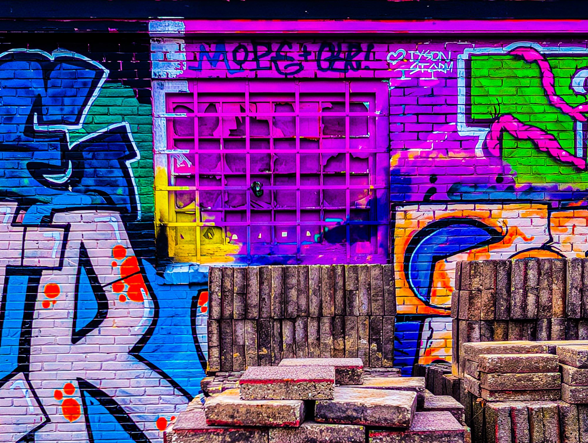 Urban street art