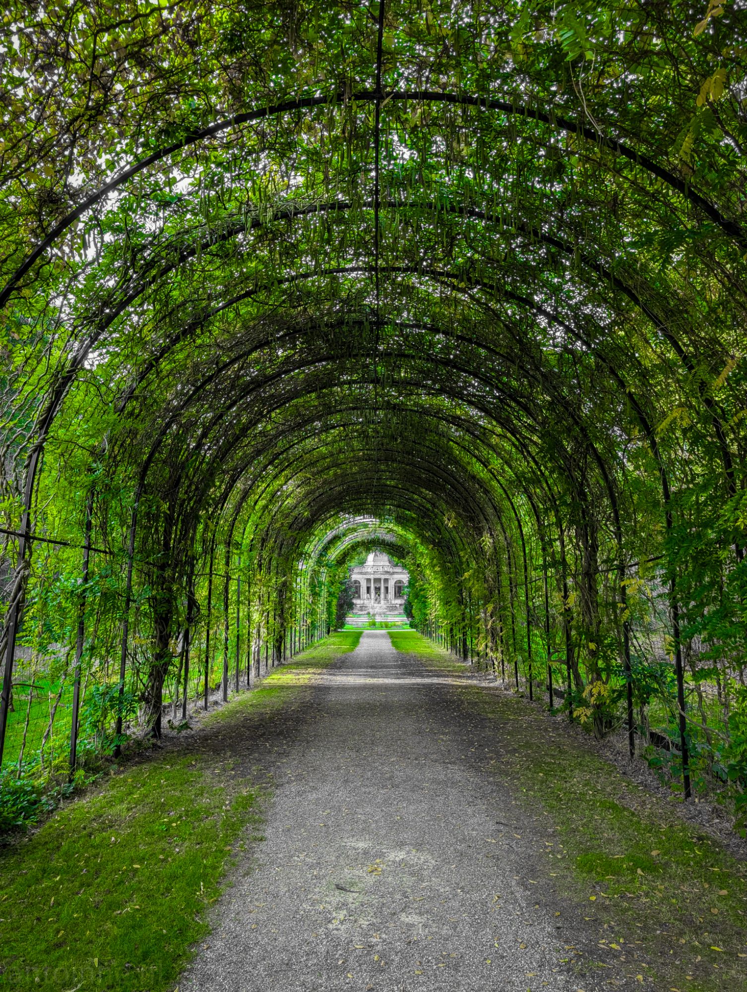 Formal garden architecture