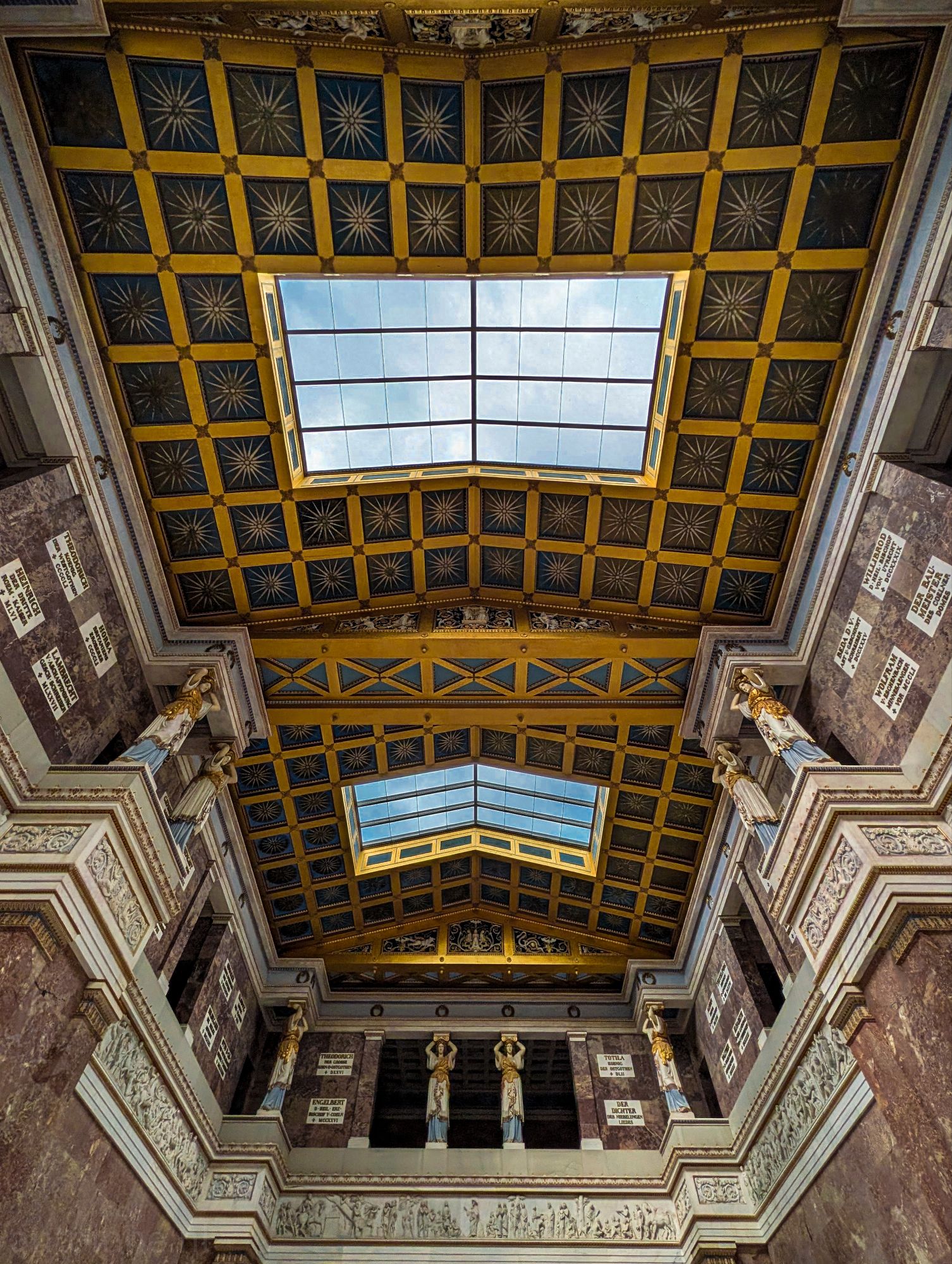 Looking Up (Walhalla Memorial, Donaustauf)